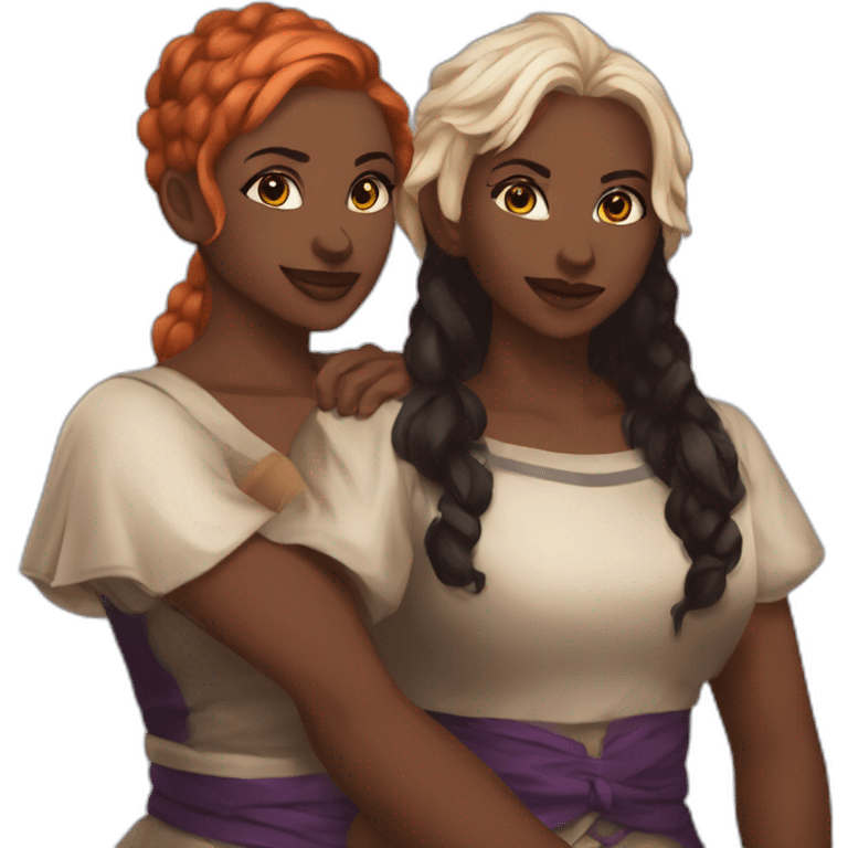 arcane vi and kaitlyn lesbian romance couple emoji