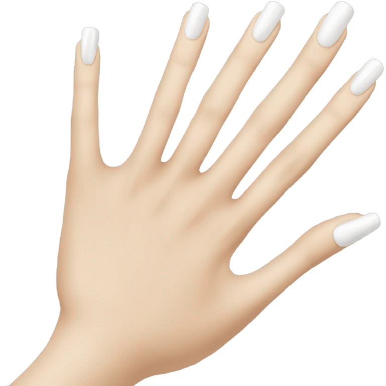 White nails emoji