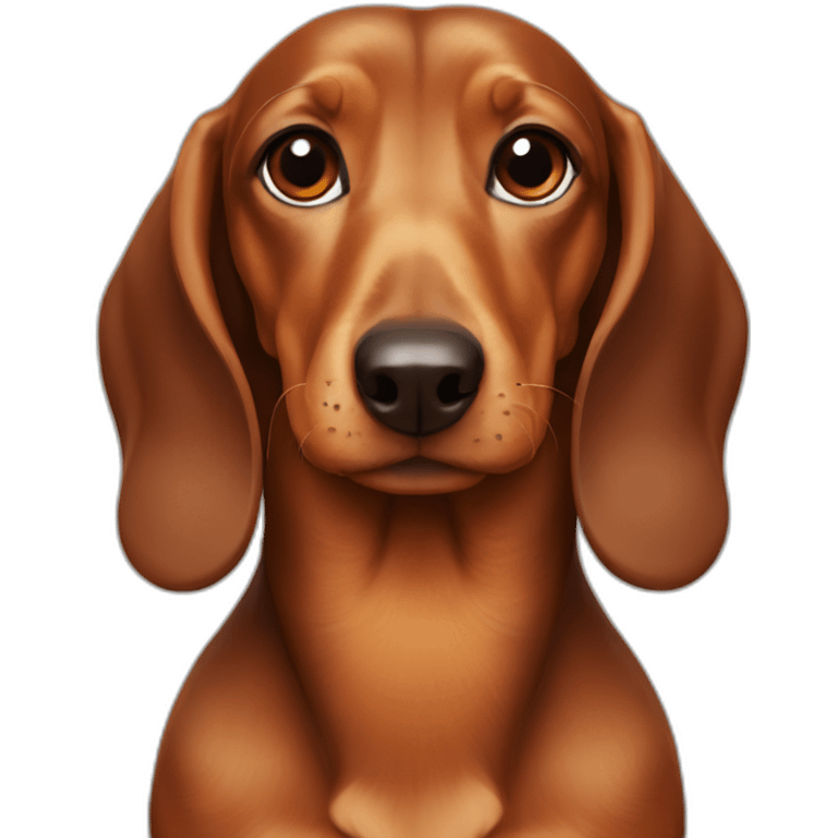 daschund emoji