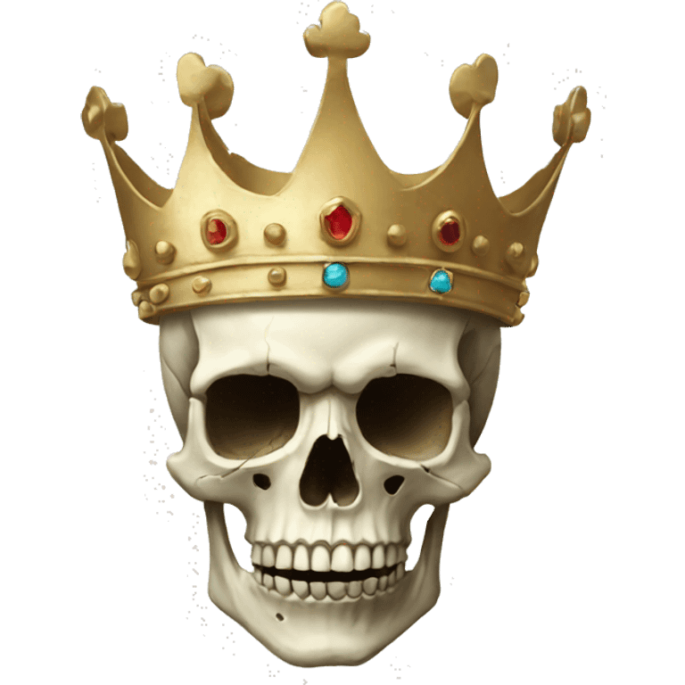 skull + crown emoji