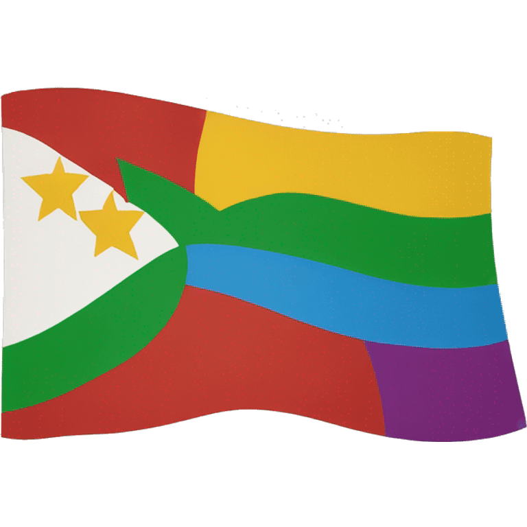 The amazigh flag emoji