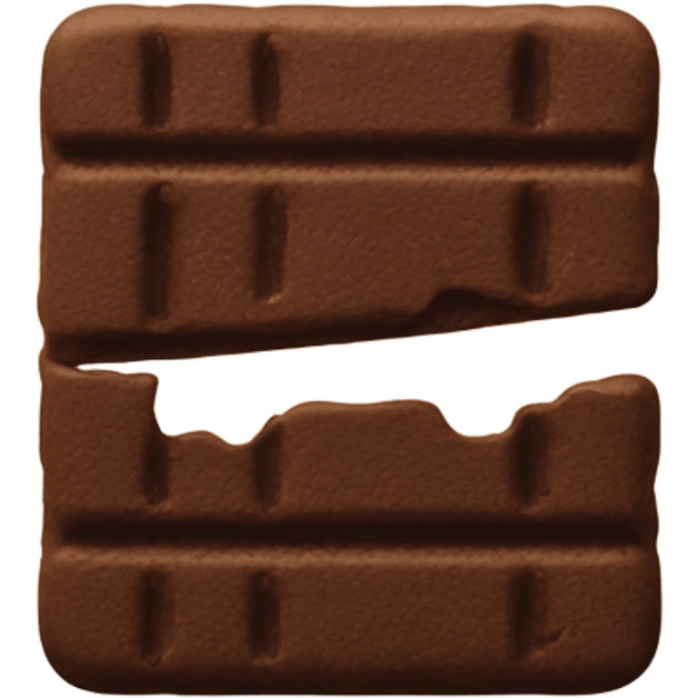 black Bourbon biscuit emoji