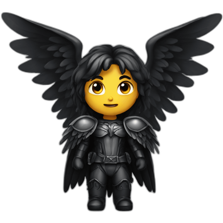 Dark angel emoji