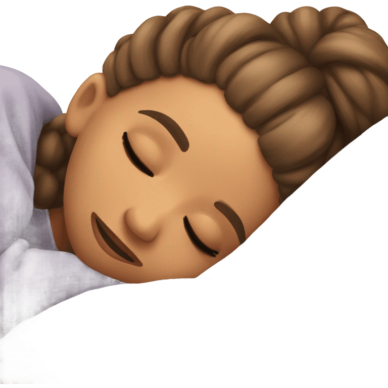 Ariana Grande sleeping emoji