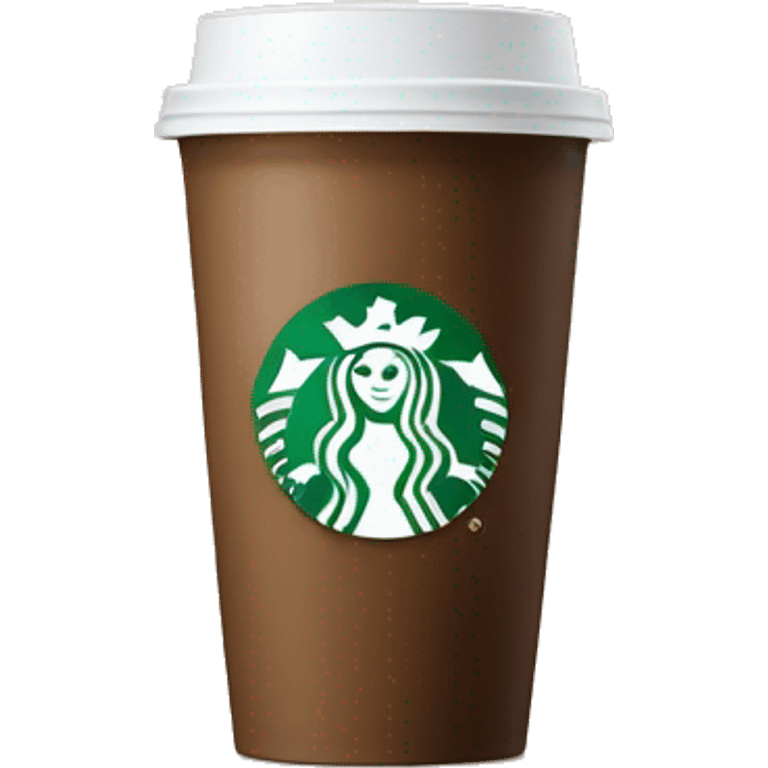 Starbucks coffee emoji