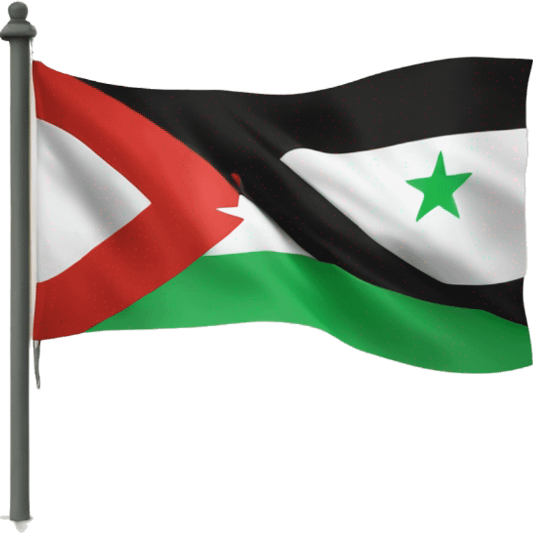 The Syrians Revolution flag emoji