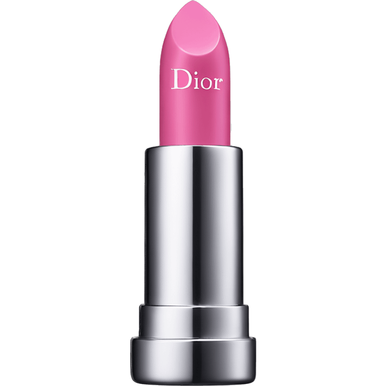 Dior pink lipstick emoji