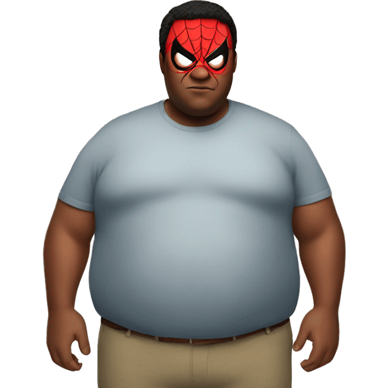 Fat fat fat spiderman emoji