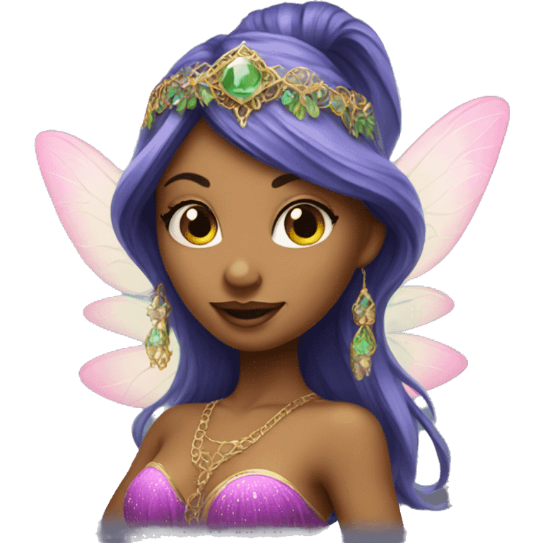 A fairy bellydancer emoji