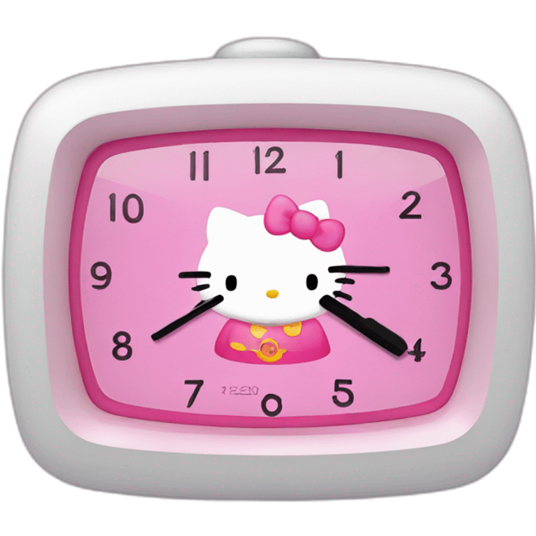 Hello kitty timer emoji