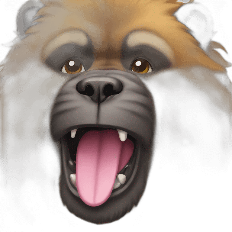 chow chow gorilla emoji