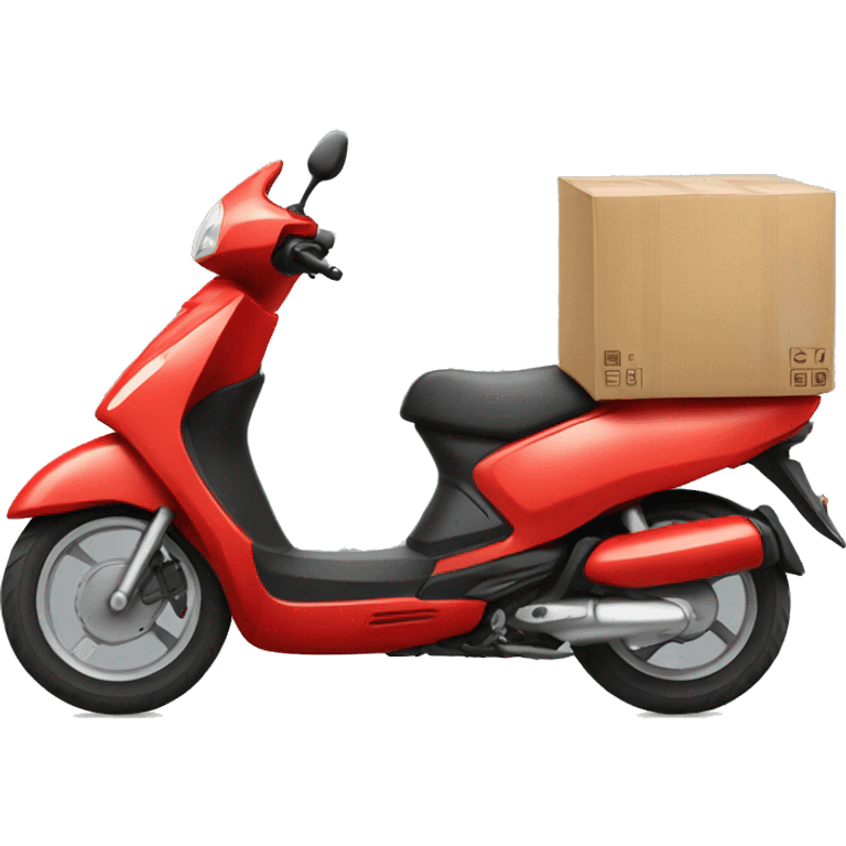 Delivery motorbike  emoji