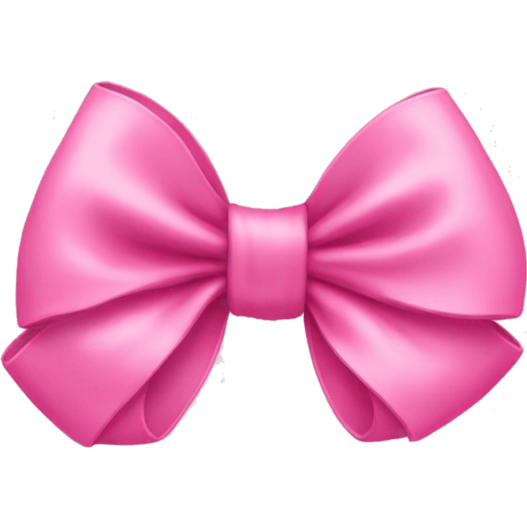 cute pink bow emoji