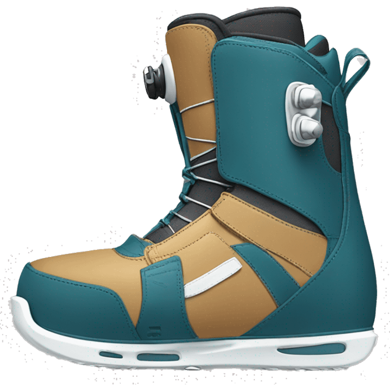 snowboarding boot, burton, boa emoji