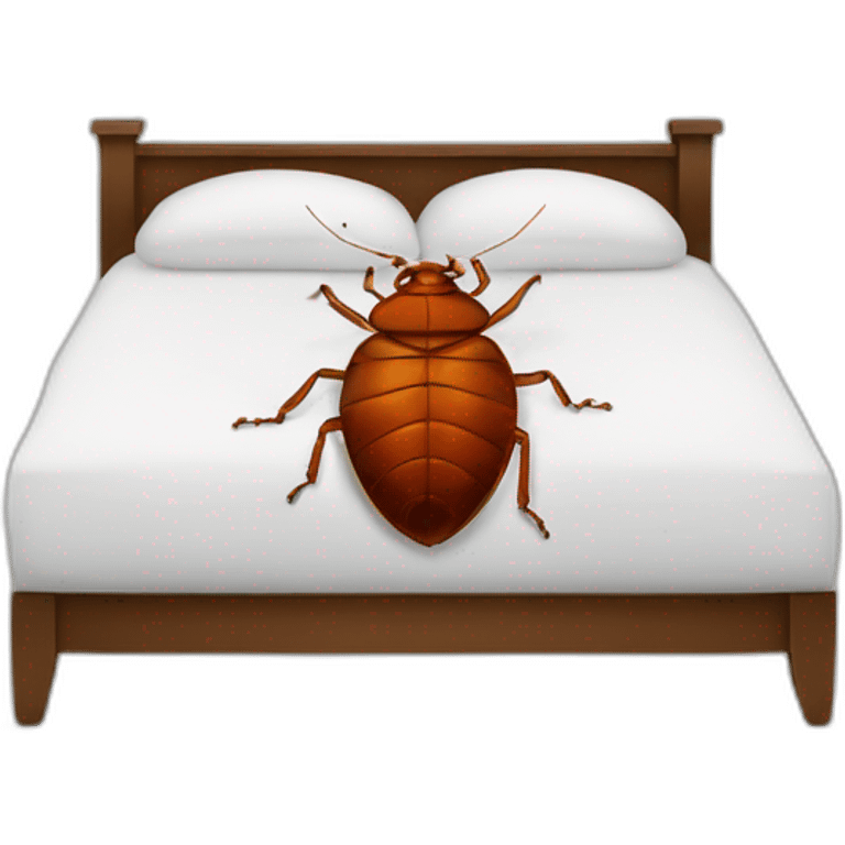 bed bugs in paris emoji