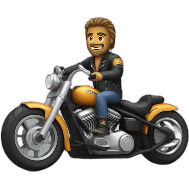 Biker emoji