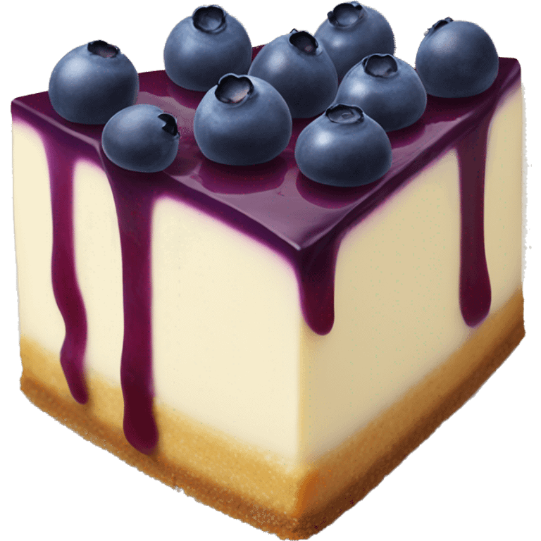 Blueberry Cheesecake  emoji