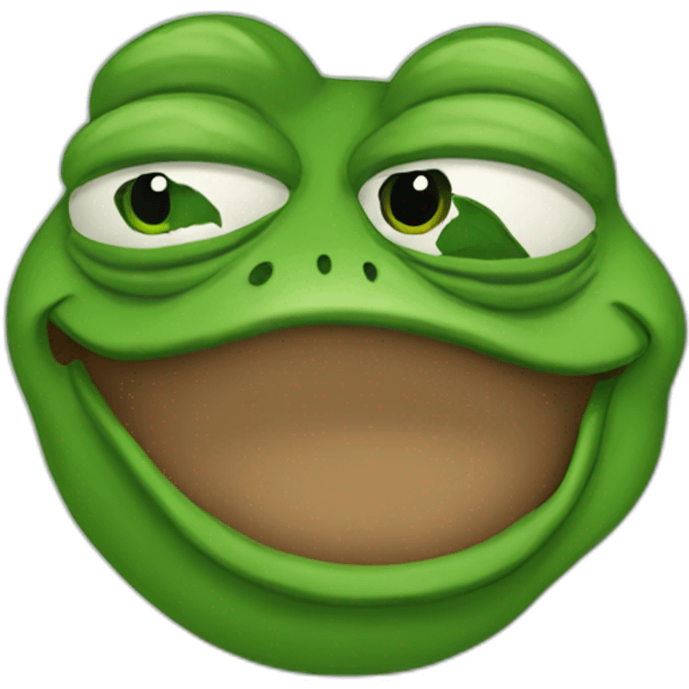 Pepe the frog emoji