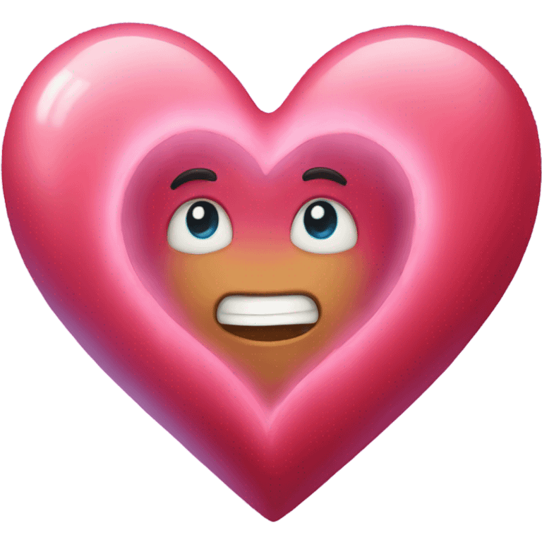 Magical heart love emoji