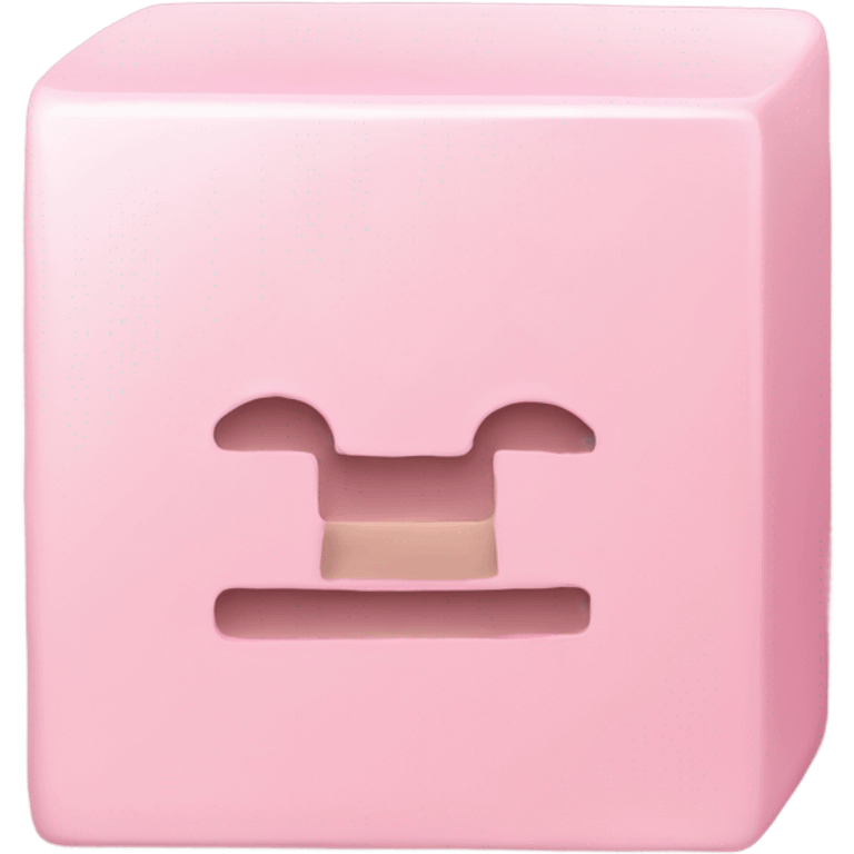 light pink boxed checkmark emoji