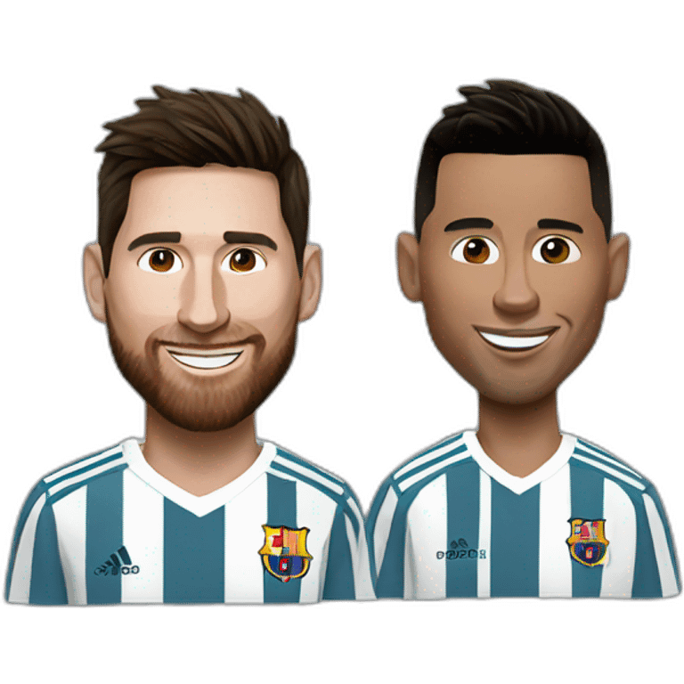 messi-and-ronaldo emoji