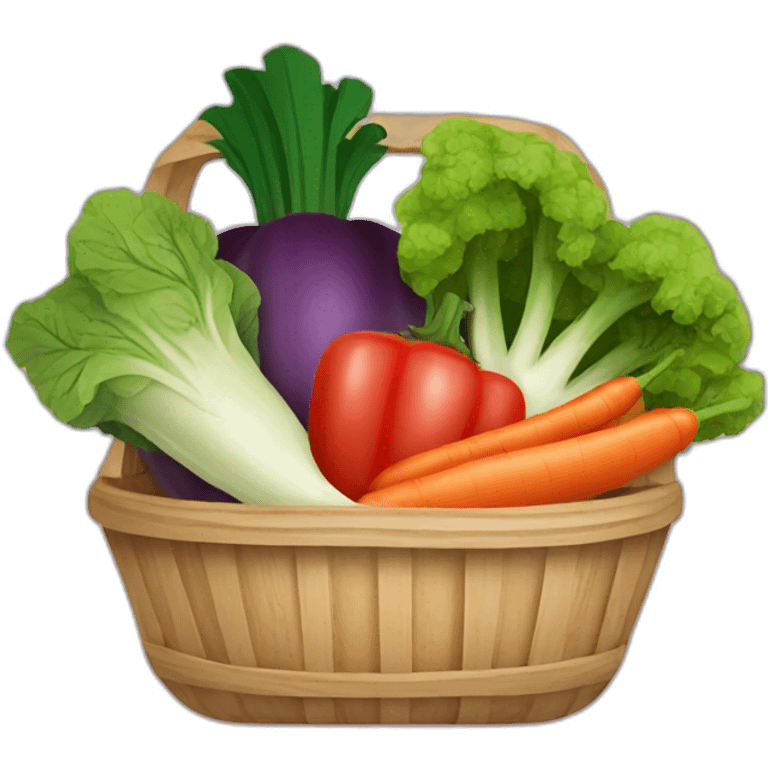 vegetables basket emoji