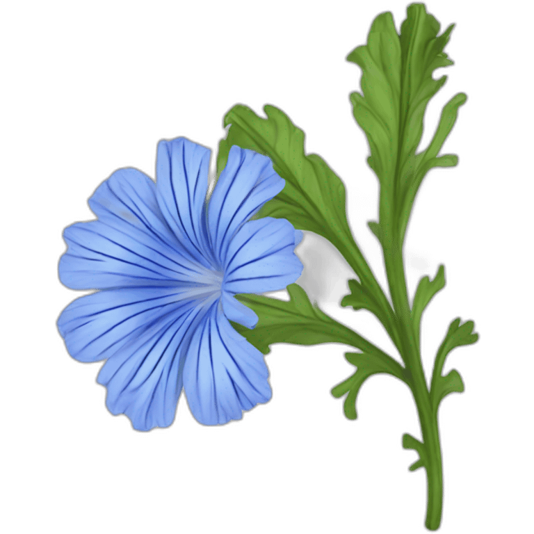 Chicory flowers emoji