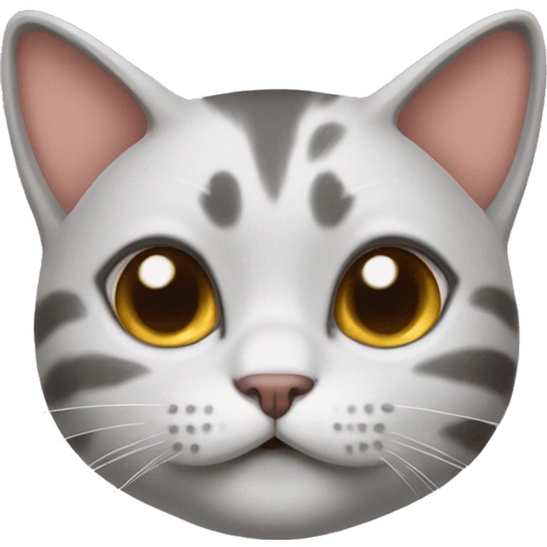 Cat with a bow on its ear emoji