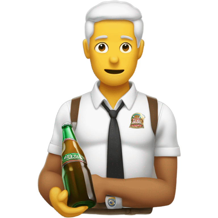 vagabundo tomando cerveza emoji