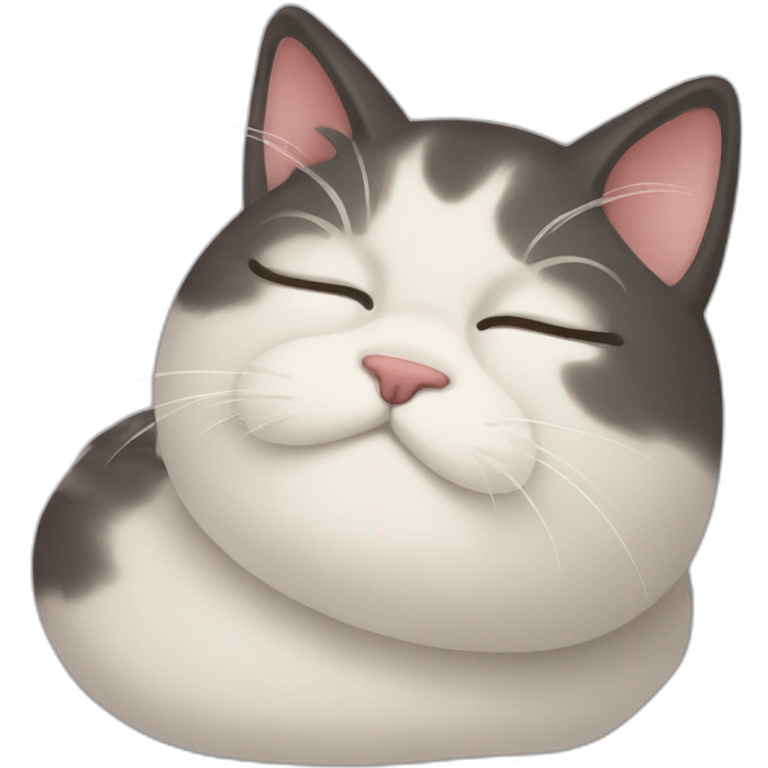 sleepy cat emoji