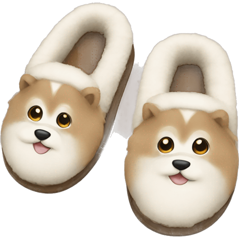 Cozy slippers emoji