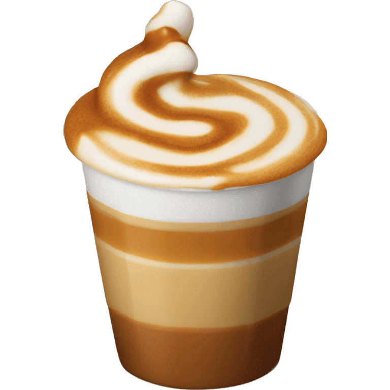 caramel macchiato emoji