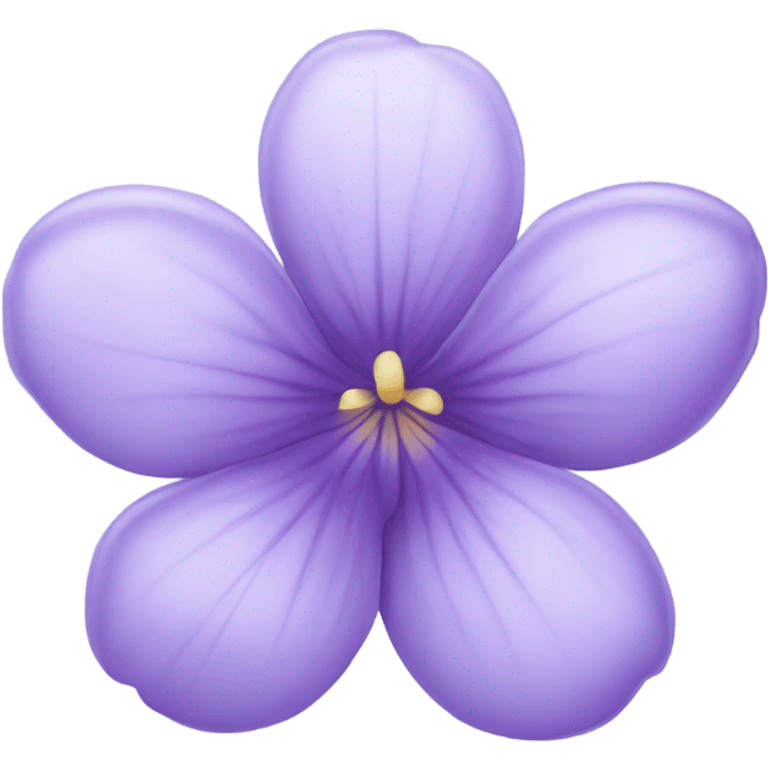 Fleur violette emoji