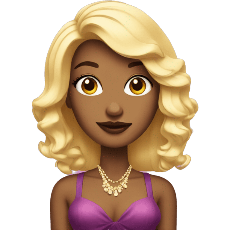 glamour girl emoji