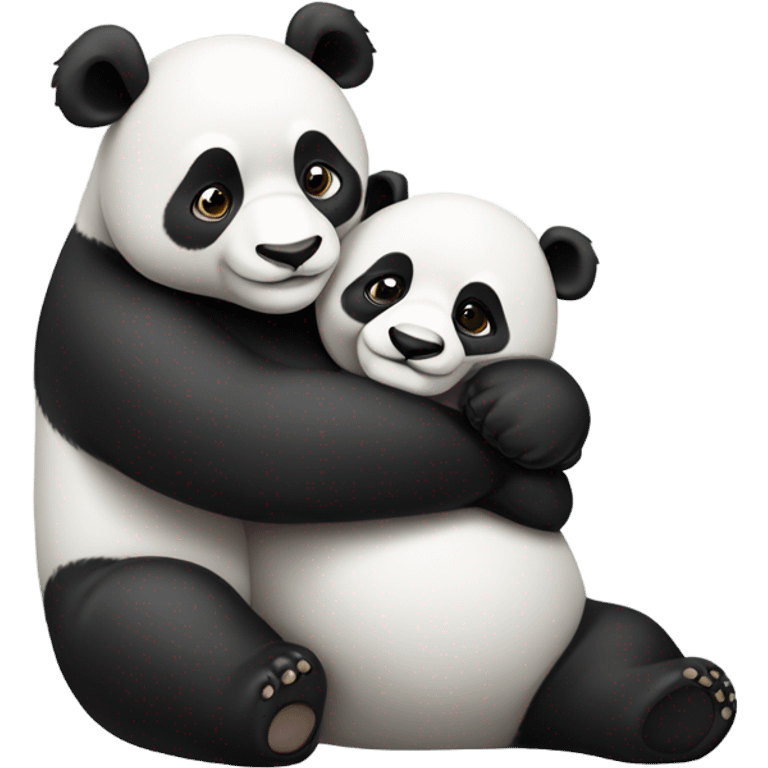 Panda love  emoji