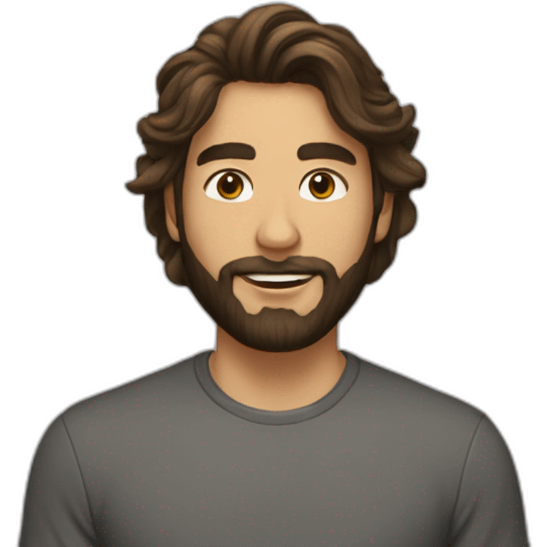 dev-beard-brunette-wavyhair-working-pc emoji