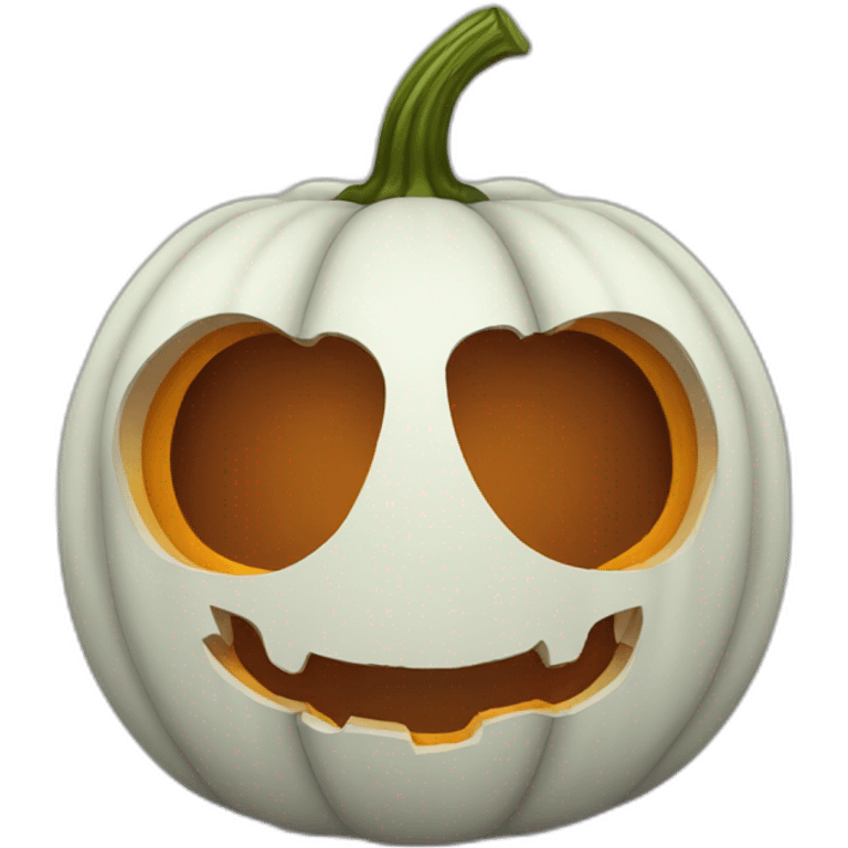 pumpkin without face emoji