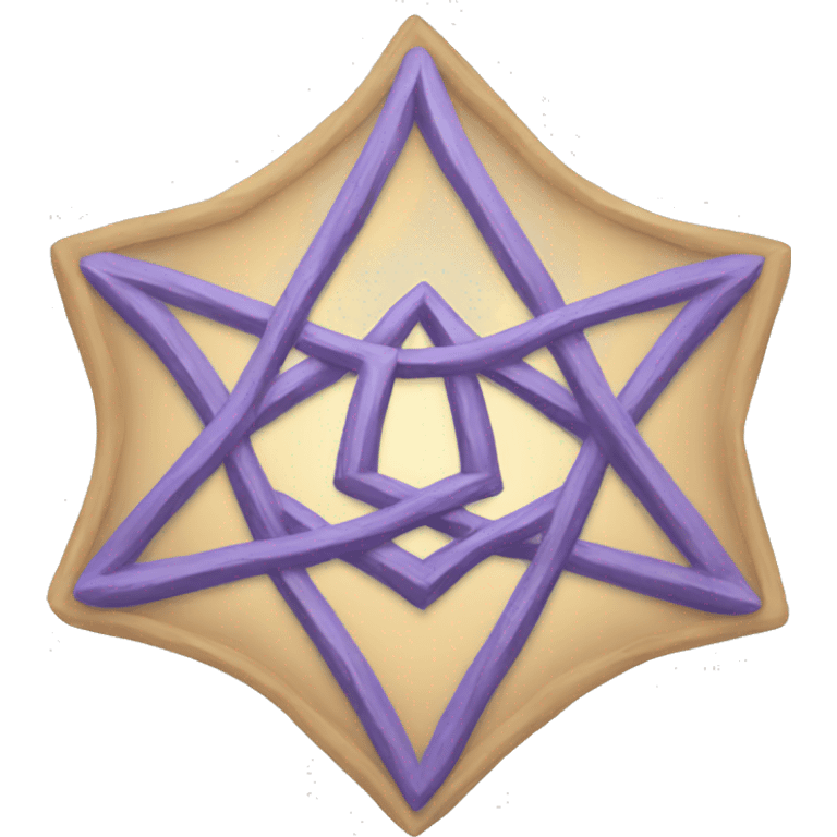 unicursal hexagram emoji