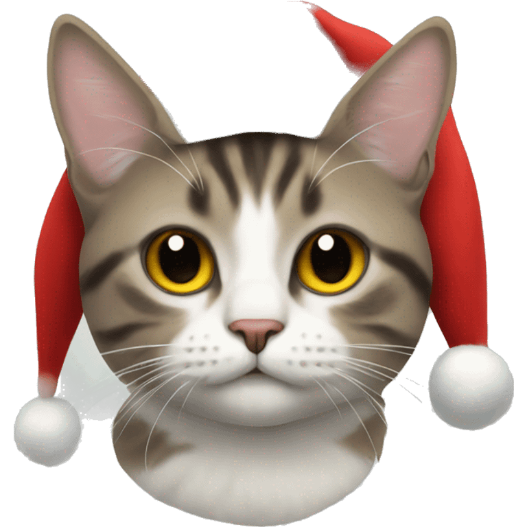 Cat wearing a Christmas jumper  emoji