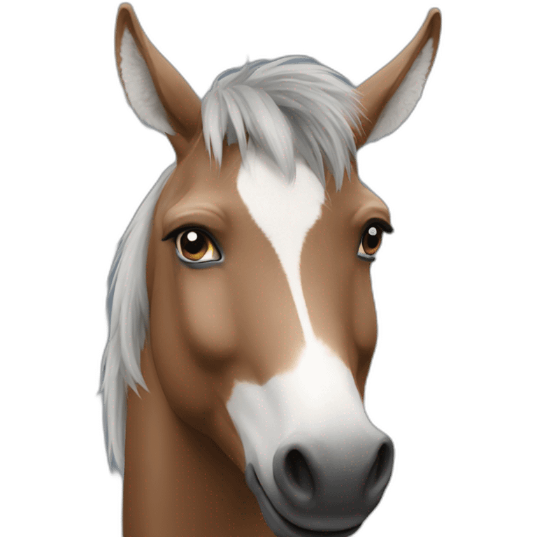 Donke ande hors emoji