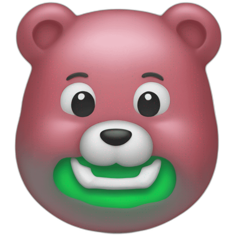 Gummy bear  emoji