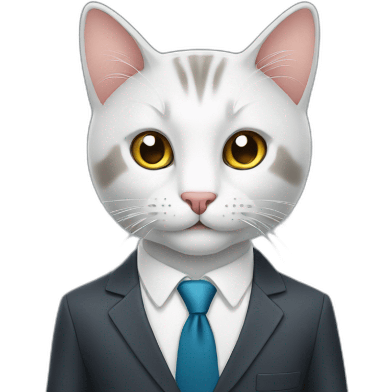 Business cat emoji