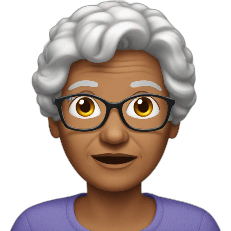 Granny emoji