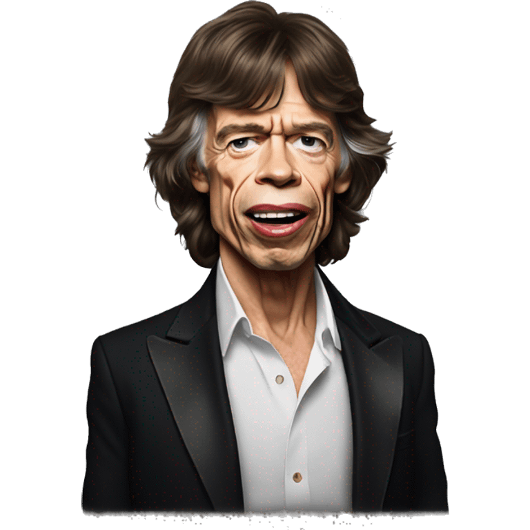 Mick jagger emoji