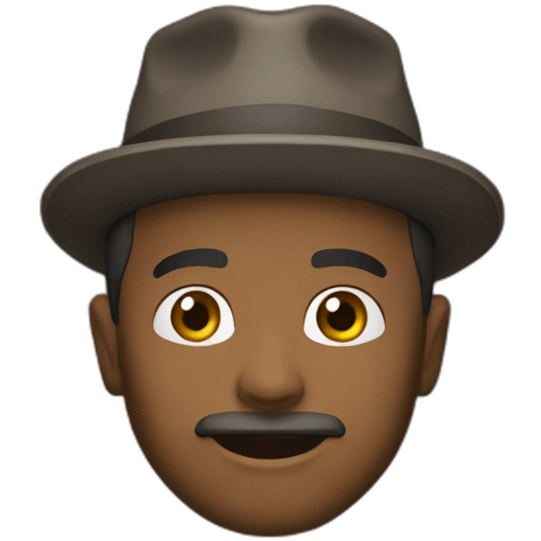 Hombre tren emoji