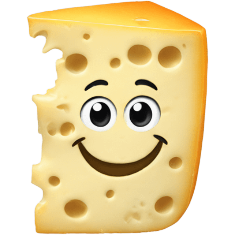 Frozen cheese emoji