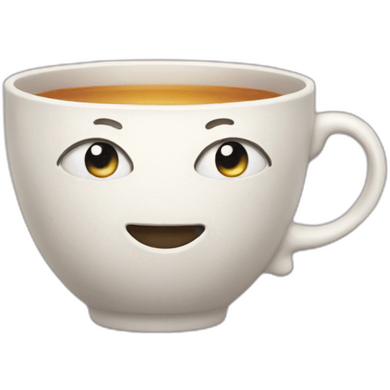 Tea cup emoji