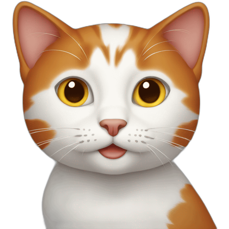 cat with red hair emoji