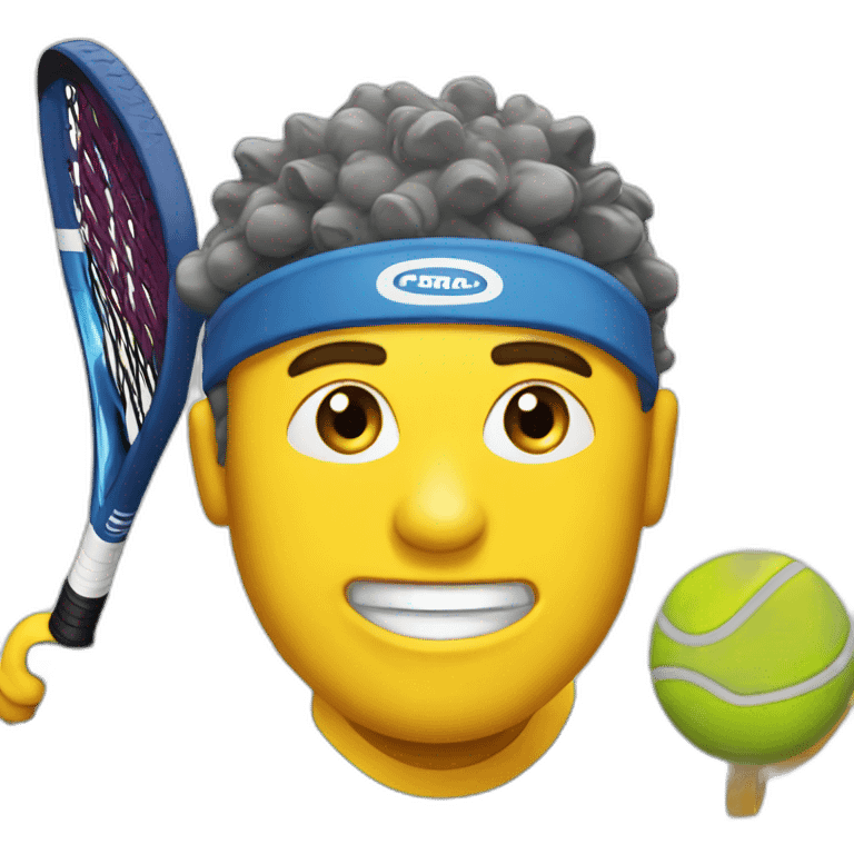 Padel-freak emoji