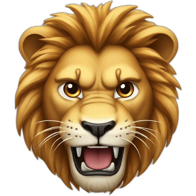 angry-lion emoji